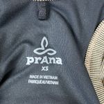 prAna  Brown & Black Striped Ribbed Sleeveless Sport Racerback Tank Top XS Photo 3