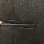 La Bijou Black Tee Stretch Fabric One Button Faux Pocket Blazer Jacket Womens S Photo 6