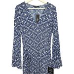 Lulus Lulu’s Mandala Daydream Blue Print Maxi Dress Small Photo 1