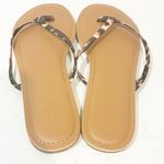 J.Crew  Women’s Size 10 Strappy Thong Sandals Animal Print Flat Sole NEW Photo 3