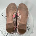 Juicy Couture  shoes size 6 leather snakeskin print ballet flats shoes slip on Photo 7