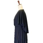 NWT ASOS Maternity Black Cape Back Pleated Long Maxi Dress Women’s Size 4 NEW Photo 8