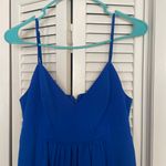 Navy Blue Prom Dress Size M Photo 2