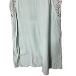 O'Neill O’Neill Sage Green Crochet‎ Tunic Top Size L Photo 2