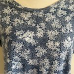Gap Blue Floral Mini Dress Photo 2