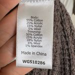 Market & Spruce  Brown Open Front Knit Cardigan Cozy Minimalist Preppy Size M Photo 4