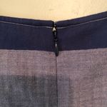 Southern Tide Blouse Jillian Peplum Hem Blue Plaid Sz 4 BNWT Boatneck Blue White Photo 10