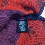 Misook ‎ Women's Colorblock Diamond Cardigan Sweater Black Geometric Long Line S Photo 10