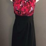 AB Studio  Evening Party Pencil Dress Red & Black Women’s Size XS - Small 2 Photo 0