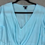 Torrid  Romper - Baby Blue, Flutter‎ Sleeve, Plus Size - Size 0 Photo 7
