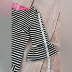 Lilly Pulitzer  Dress Women's Size  XS Alden Striped Bell Sleeve Black White Photo 9