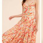 ASTR the Label Tazia Colorful Floral Maxi Dress Size M Photo 1