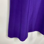 Lauren Ralph Lauren Purple Crew Neck Back Zip Sheath Dress Women's Size 12 Photo 2