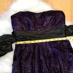 Speechless  strapless sequined dress purple size 9 Prom Hoco New Years Party Photo 3