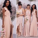 NWT lulus Blush Wrap Maxi Dress. Pink Photo 7