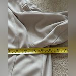 Athleta Seasoft Bubble Hem Hoodie Neutral Taupe Photo 5