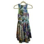 ASOS  METALLIC FLORAL FIT & FLARE DRESS Photo 1