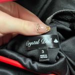 Crystal Doll  Black Dress Photo 2