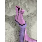 Free People NWOB  Mara Zip Moto Combat Chunky Ankle Zipper Edgy Boots 36 School 6 Photo 10