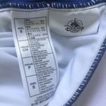 Disney Parks Minnie Mouse Retro Blue & White Striped One Piece Swimsuit Photo 3