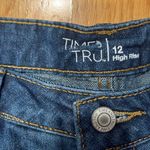 Time & Tru  high rise cropped jeans size 12 . Photo 1