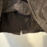 J. McLaughlin  Wool Blend Plaid Pencil Skirt Career Work Business Brown Womens 6 Photo 4