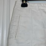 ZARA  Woman White Cropped Capri Pant Size Med EUC #1318-AZ Photo 2