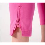 Belle by Kim Gravel Tall Coastal Crop Perfect Ponte Pants Size: 8T (Tall) Black Size undefined Photo 8