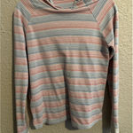 Marine layer  Weekend Hoodie Multi Stripe Beach Casual‎ Small Cotton Blend Photo 0