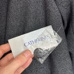 NWT Catherines Dark Gray Long Line Blazer with Pink Interior Photo 5