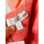 COLOR ME COURTNEY Yellow Pink Ditsy Flower Printed Cece Maxi Dress Size 2 Photo 5