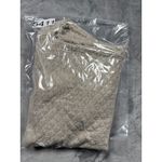 J.Crew Womens Quilted Button Neck Pullover Top Details Beige Comfy Size XL Photo 10