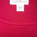 Jaclyn Smith  Red Metallic Sweater Size Large‎ Photo 3