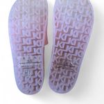 Karl Lagerfeld  Tayla Transparent Pink Rubber Jelly Slides Sandals 10 NWOT Photo 3