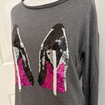 Juicy Couture Sequin Heels Sweatshirt Photo 2