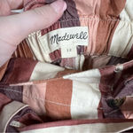 Madewell Pink Striped Paperbag Tie Shorts Photo 4