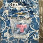 Lilly Pulitzer  blue and white monkey print shirt ‘shake it up’ size small‎ Photo 8