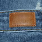 Judy Blue Skinny Jeans Ladies 3 26 Distressed Stretch Denim Pants Raw Cuffed Hem Photo 8