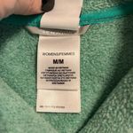 The North Face  M fleece lined sweatshirt mint green l long sleeve button closure Photo 9