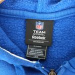 NFL Team Apparel  Reebok Indianapolis Colts Womens L Full Zip Hoodie Sweatshirt Photo 3