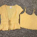 No Boundaries 2 piece, tie front top Photo 4