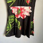 LPA   189 silk Dress in Black Rose Photo 10