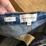 Band of Gypsies NWOT Cropped Frayed High Rise Blue Denim Jeans Photo 3