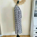 Anthropologie Bl-nk London Imanio Snake-Printed Shirtdress Size XS NWT $168 Photo 9