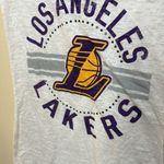 Nba  Women’s Lakers Jersey Tissue Short Sleeve Tee Size S Photo 2