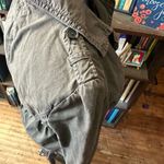 Loft S military gray cargo normcore lightweight blazer Photo 1