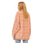 Cozy Coral Pink Teddy Shacket Pink Size L Photo 3