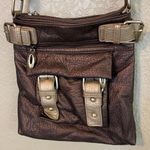 wilson's leather Metallic brown/gold small crossbody purse Photo 1