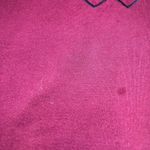 Jerzees  Vintage Embroidered Basket Sweatshirt Womens Large Burgundy 90s Granny Photo 11