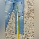 American Eagle Stretch Tomgirl mid rise button fly jeans size 10 Photo 5